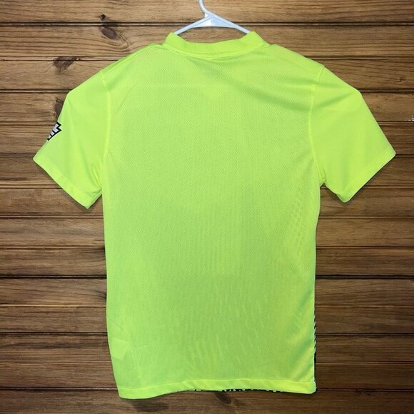 Nike Dri-FIT Precision VI Short Sleeve Soccer Jersey Mens Medium Slim Fit Yellow - Picture 2 of 7
